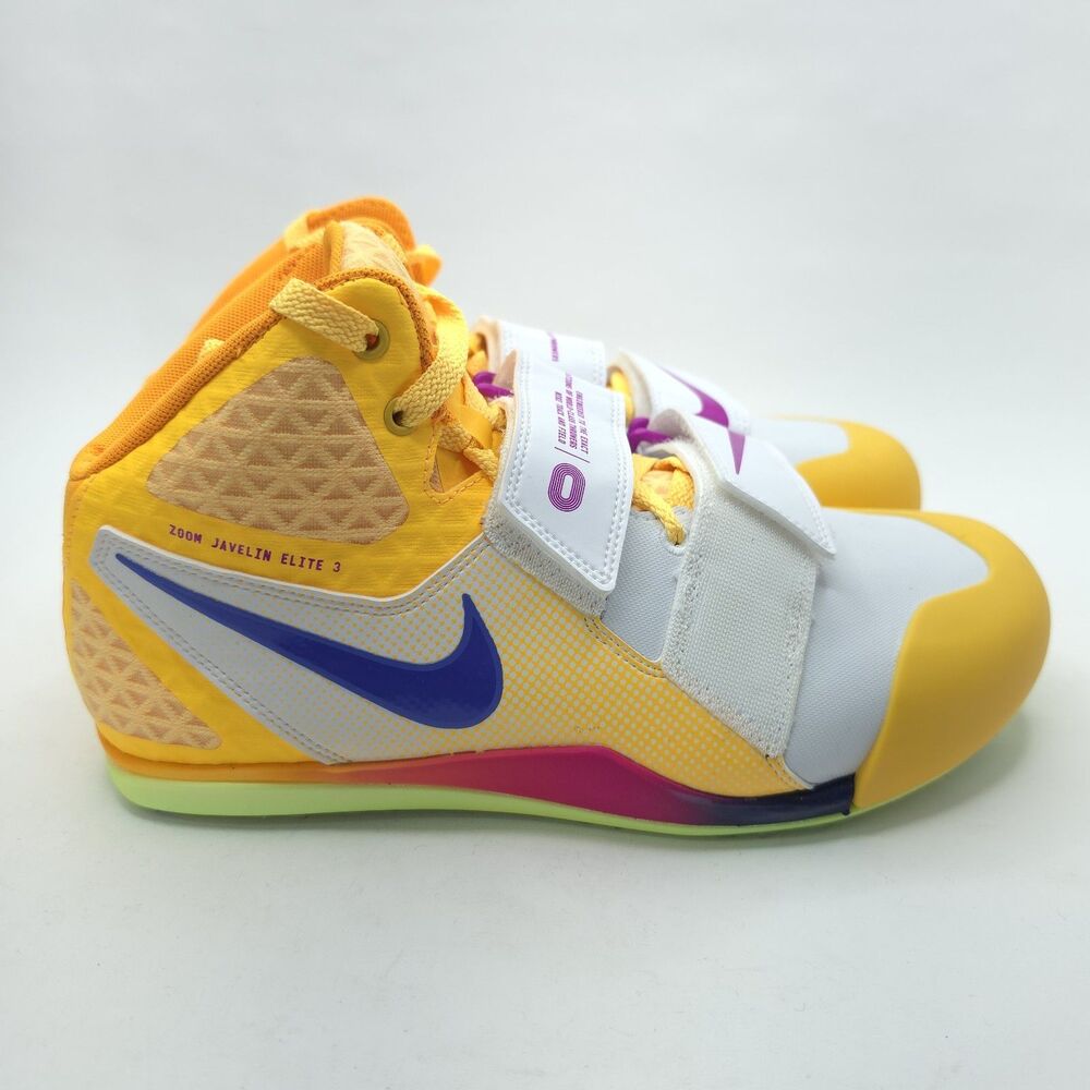 Nike Zoom Javelin Elite 3 Track Spikes Citron Pulse Men's Size 8.5 FZ9626-800